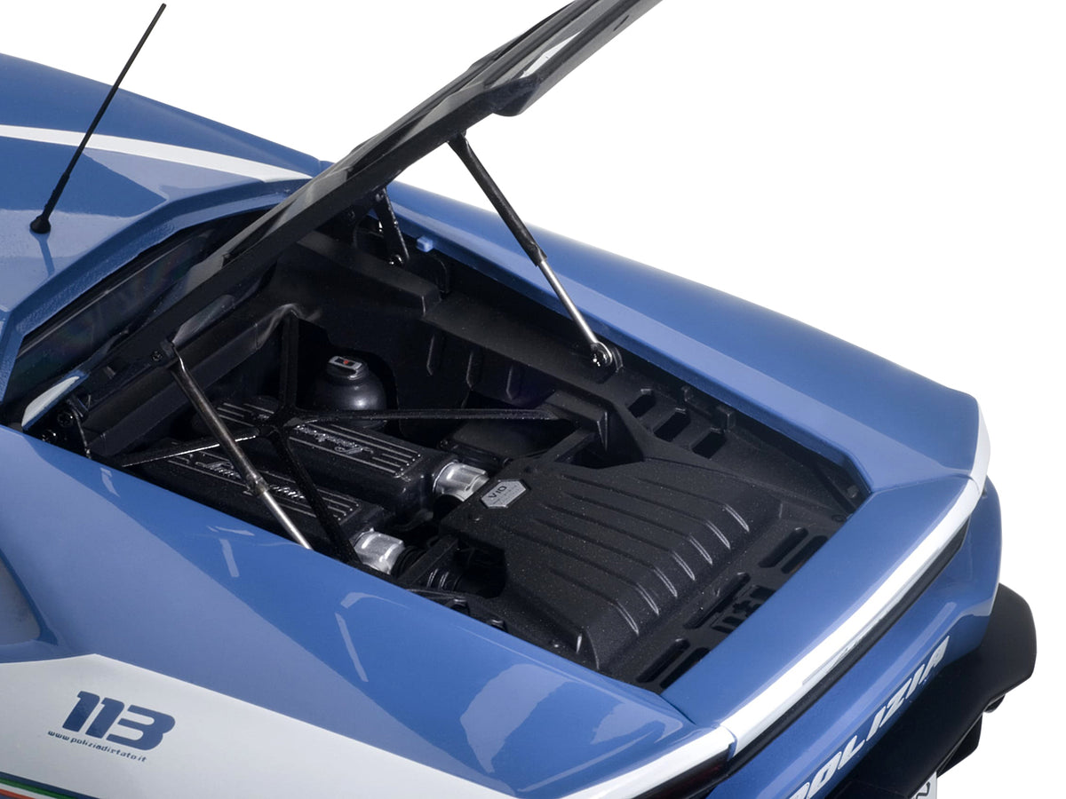 Lamborghini Huracan LP610 Police Car 1/18 Model Car