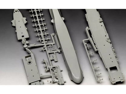 Level 4 Model Kit U.S.S. Enterprise CV-6 Aircraft Carrier All-Included Kit 1/1200 Scale Model