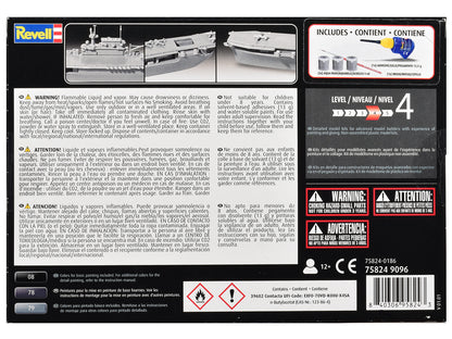 Level 4 Model Kit U.S.S. Enterprise CV-6 Aircraft Carrier All-Included Kit 1/1200 Scale Model