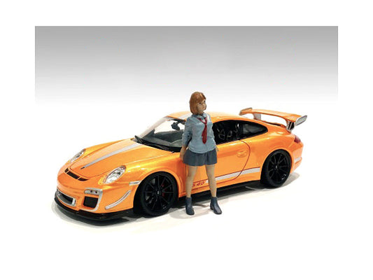"Car Meet 1" Figurine V for 1/18 Scale Models