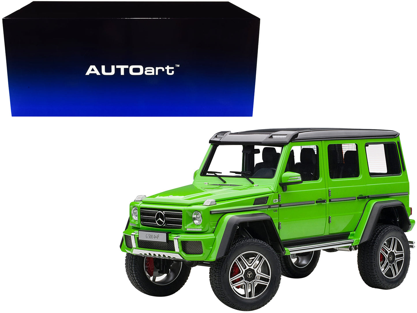 Mercedes Benz G500 4X4 2 Alien Green 1/18 Model Car