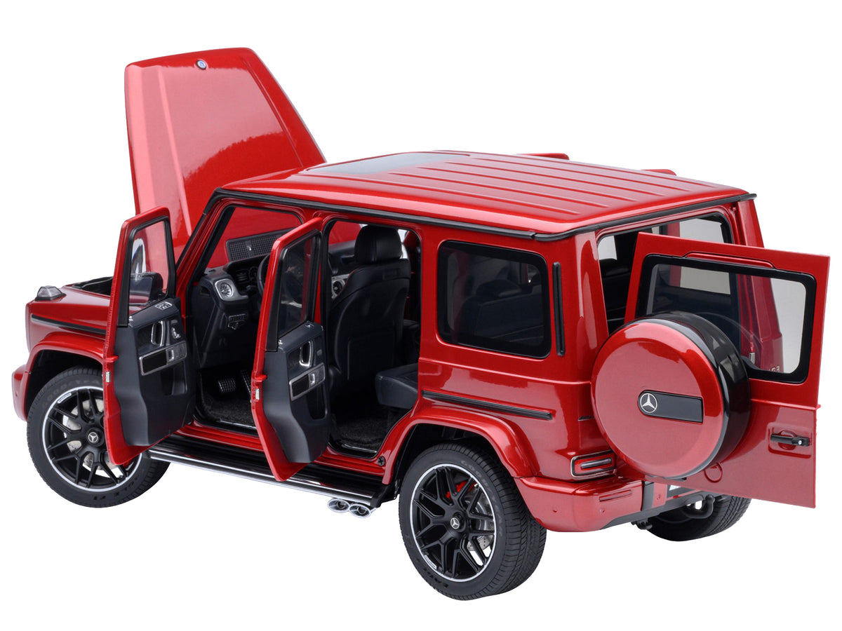 2019 Mercedes-Benz AMG G63 Cardinal Red Metallic 1/18 Model Car