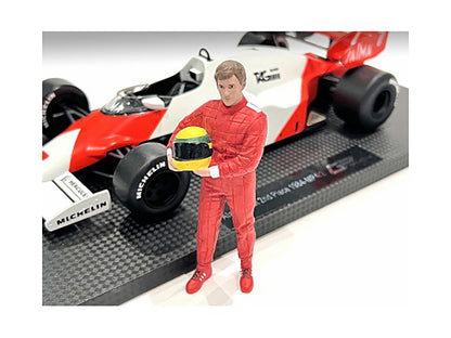 "Racing Legends" 80's Figures A and B Set of 2 for 1/18 Scale Models