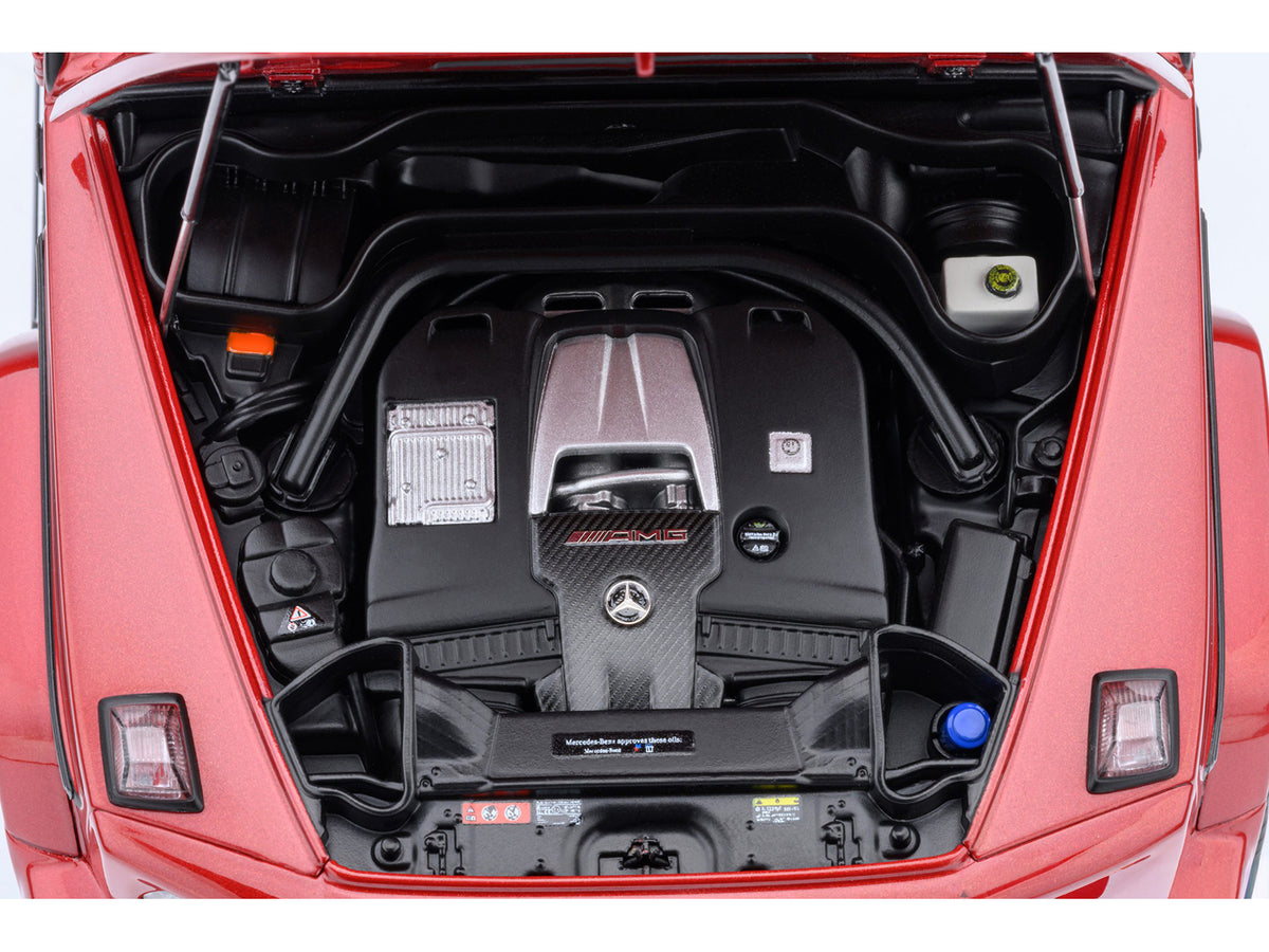 2019 Mercedes-Benz AMG G63 Cardinal Red Metallic 1/18 Model Car