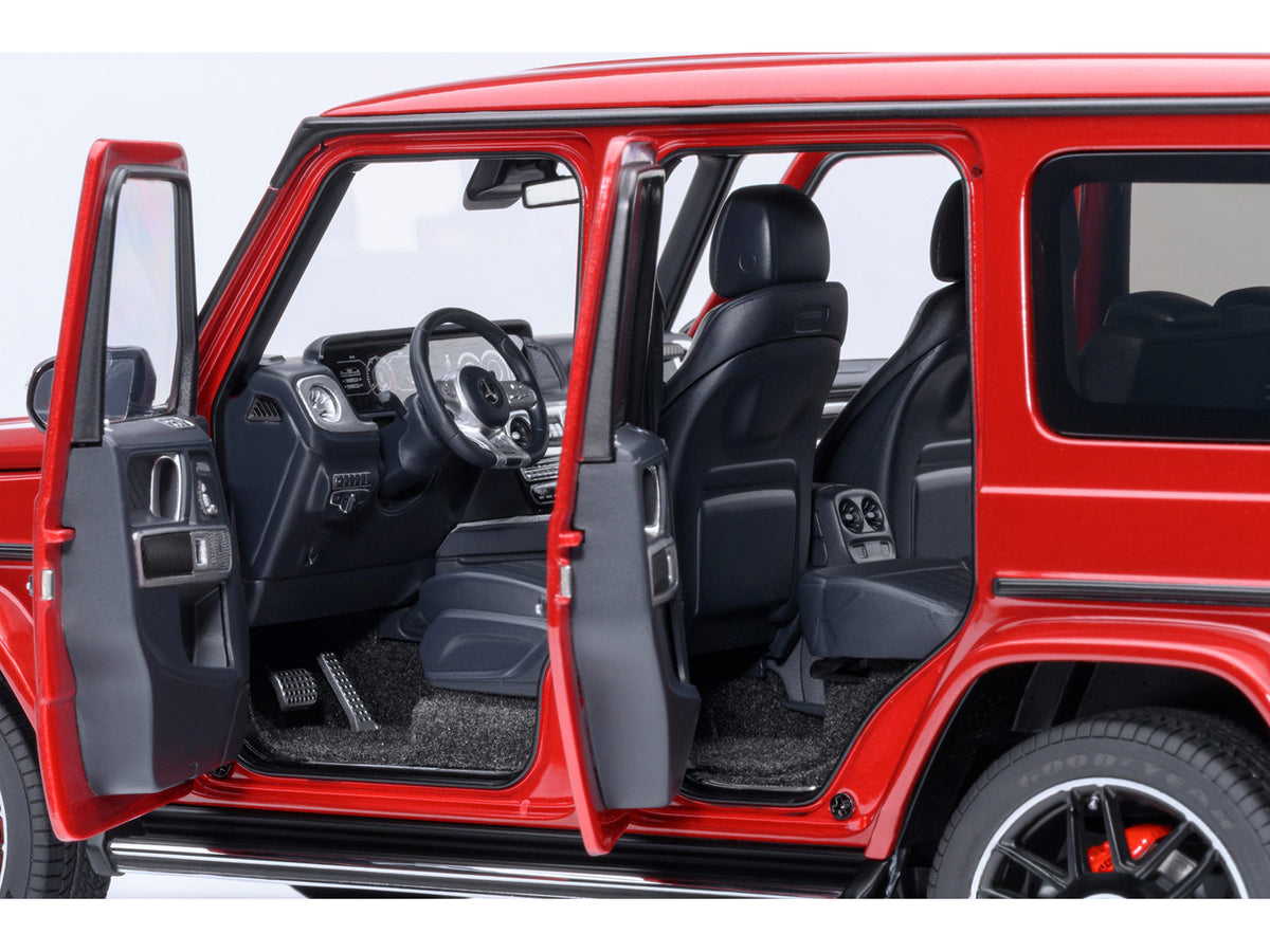 2019 Mercedes-Benz AMG G63 Cardinal Red Metallic 1/18 Model Car