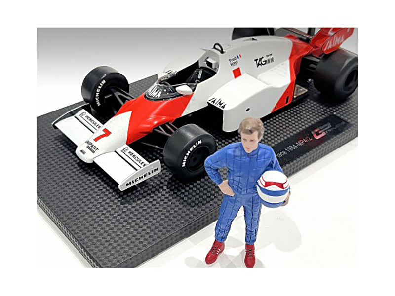 "Racing Legends" 80's Figures A and B Set of 2 for 1/18 Scale Models