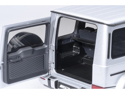 2019 Mercedes-Benz AMG G63 Iridium Silver Metallic 1/18 Model Car