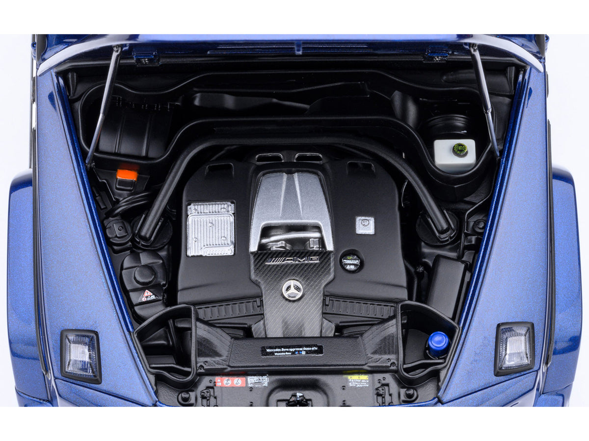 2019 Mercedes-Benz AMG G63 Brilliant Blue Metallic 1/18 Model Car