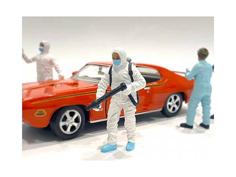 Hazmat Crew Figurine I for 1/24 Scale Models