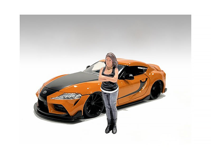"Car Meet 3" Figurine 2 for 1/24 Scale Models