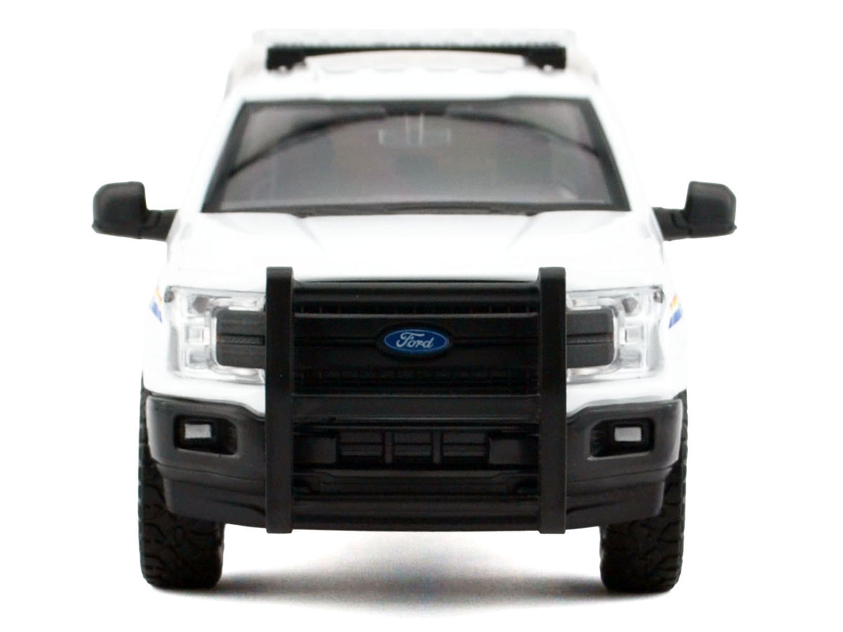 2019 Ford F-150 Lariat Crew Cab Pickup Truck with Camper Box "Royal Canadian Mounted Police" White "Law Enforcement and Public Service" Series 1/24-1/27 Diecast Model Car
