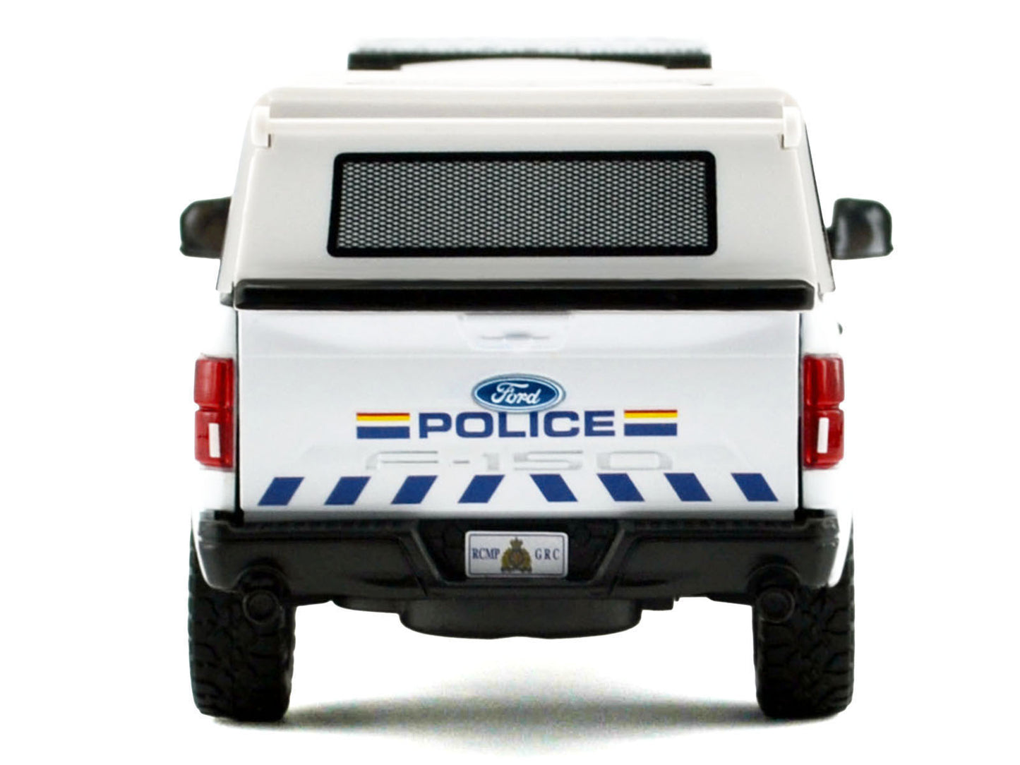 2019 Ford F-150 Lariat Crew Cab Pickup Truck with Camper Box "Royal Canadian Mounted Police" White "Law Enforcement and Public Service" Series 1/27 Diecast Model Car