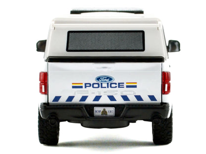 2019 Ford F-150 Lariat Crew Cab Pickup Truck with Camper Box "Royal Canadian Mounted Police" White "Law Enforcement and Public Service" Series 1/24-1/27 Diecast Model Car