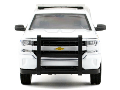 2017 Chevrolet Silverado 1500 LT Z71 Crew Cab Pickup Truck with Camper Box "Royal Canadian Mounted Police" White "Law Enforcement and Public Service" Series 1/24-1/27 Diecast Model Car