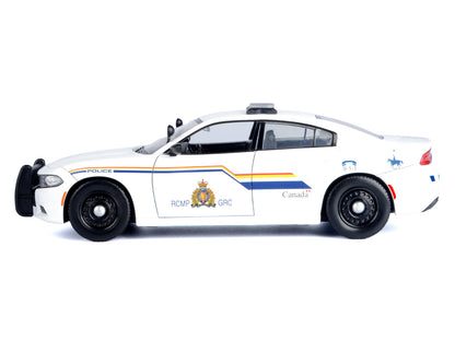 2023 Dodge Charger Pursuit Police Car "RCMP (Royal Canadian Mounted Police)" White "Law Enforcement and Public Service" Series 1/24 Diecast Model Car