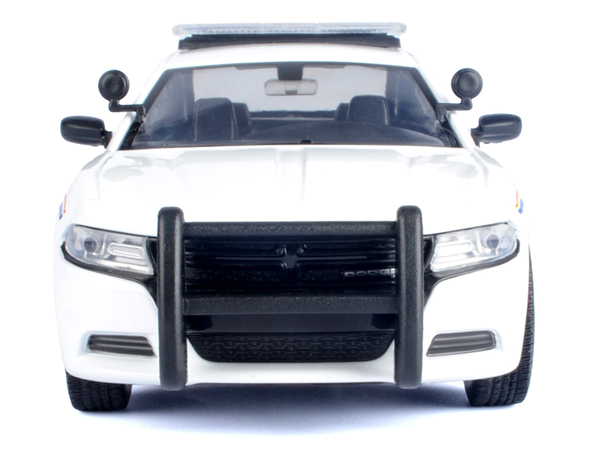 2023 Dodge Charger Pursuit Police Car "RCMP (Royal Canadian Mounted Police)" White "Law Enforcement and Public Service" Series 1/24 Diecast Model Car