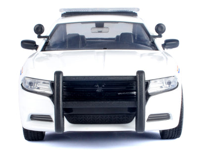 2023 Dodge Charger Pursuit Police Car "RCMP (Royal Canadian Mounted Police)" White "Law Enforcement and Public Service" Series 1/24 Diecast Model Car