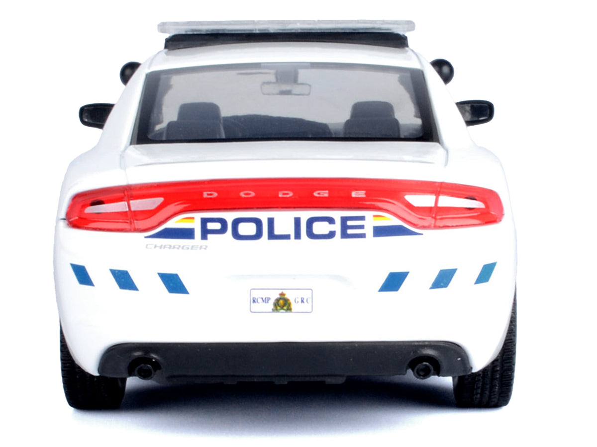 2023 Dodge Charger Pursuit Police Car "RCMP (Royal Canadian Mounted Police)" White "Law Enforcement and Public Service" Series 1/24 Diecast Model Car