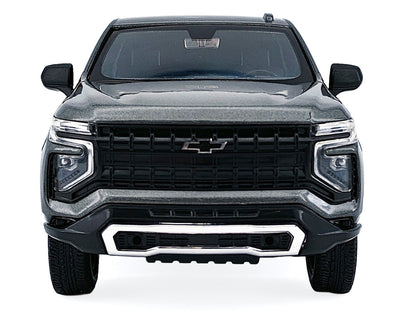 2025 Chevrolet Tahoe PPV Dark Gray Metallic "Custom Builder's Kit - Law Enforcement and Public Service" 1/24 Diecast Model Car