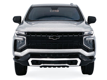 2025 Chevrolet Tahoe PPV Silver Metallic "Custom Builder's Kit - Law Enforcement and Public Service" Series 1/24 Diecast Model Car