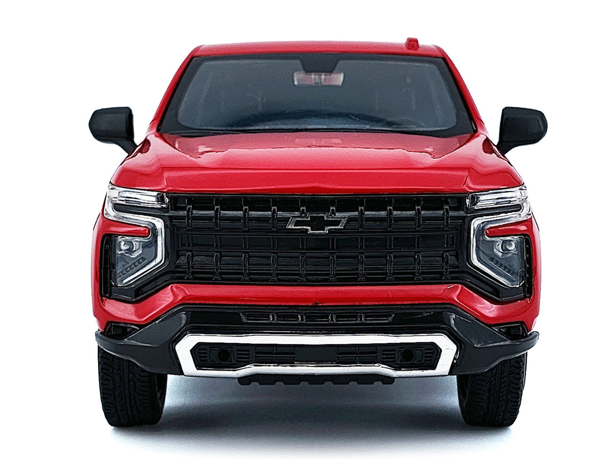 2025 Chevrolet Tahoe PPV Red "Custom Builder's Kit - Law Enforcement and Public Service" Series 1/24 Diecast Model Car