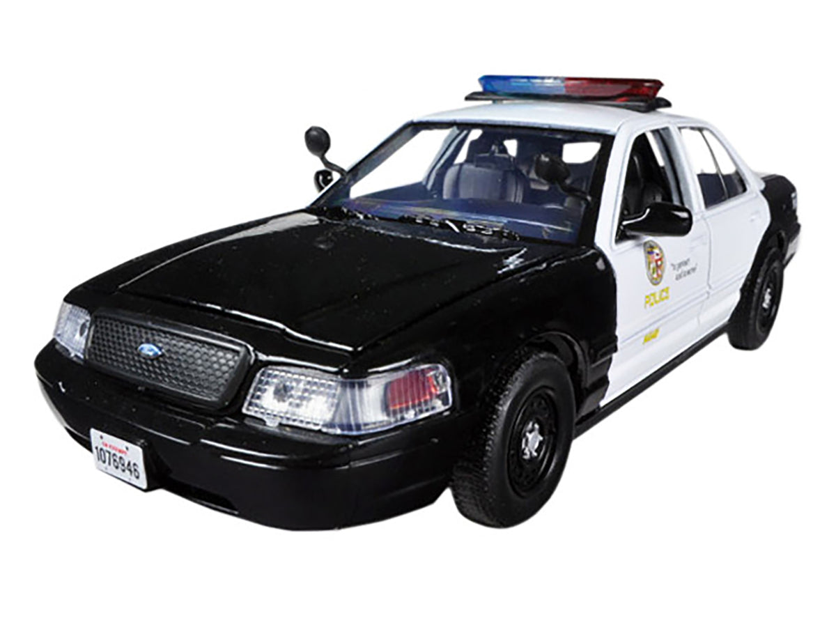 2010 Ford Crown Victoria LAPD Los Angeles Police Department Car 1/24 Diecast Car Model