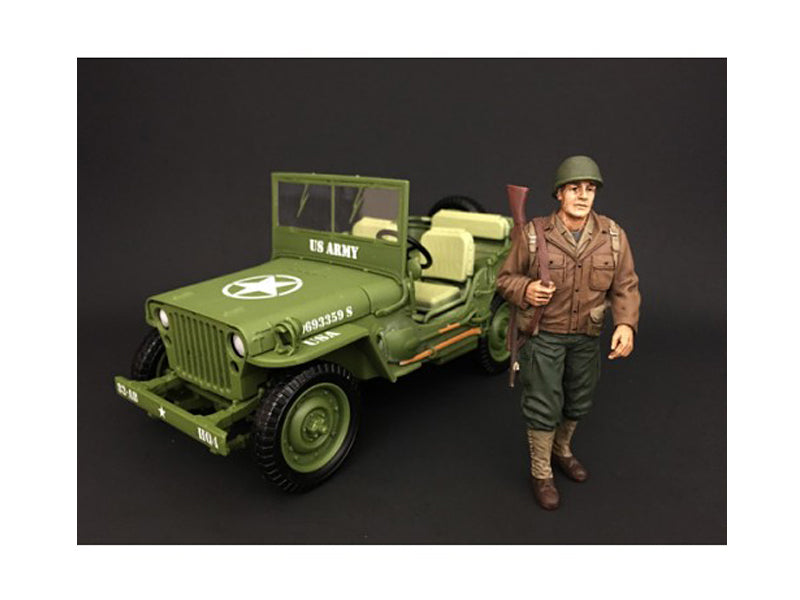 US Army WWII Figure I For 1:18 Scale Models