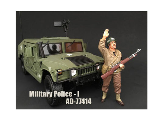 WWII Military Police Figure I For 1:18 Scale Models