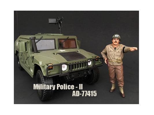 WWII Military Police Figure II For 1:18 Scale Models