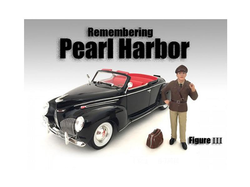 Remembering Pearl Harbor Figure III For 1:18 Scale Models