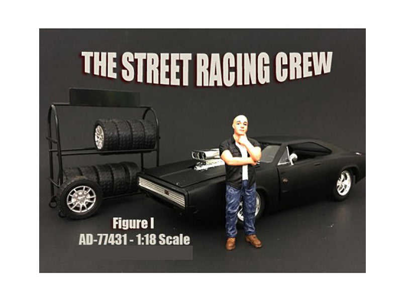 The Street Racing Crew Figure I For 1:18 Scale Models