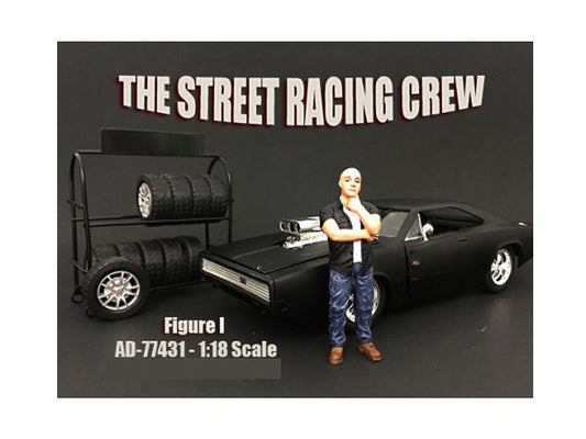The Street Racing Crew Figure I For 1:18 Scale Models