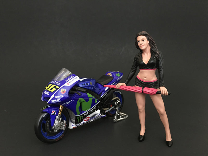 Umbrella Girl I Figure For 1:18 Scale Models