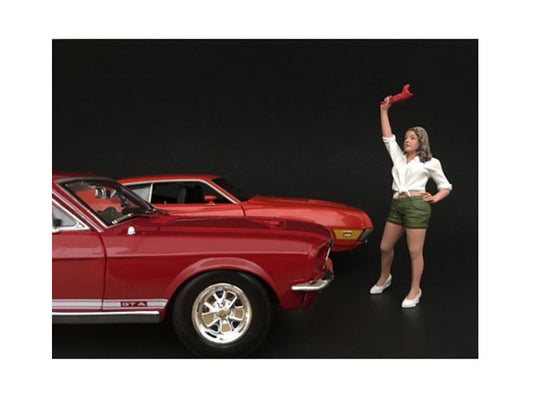 70's Style Figurine II for 1/24 Scale Models