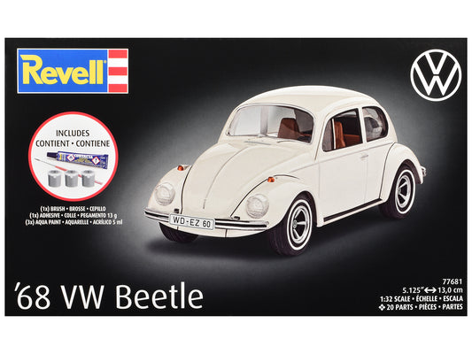 Level 3 Model Kit 1968 Volkswagen Beetle All-Included Kit 1/32 Scale Model