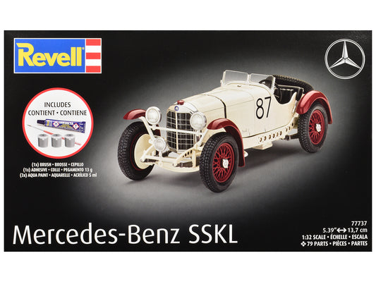 Level 4 Model Kit Mercedes-Benz SSKL All-Included Kit 1/32 Scale Model