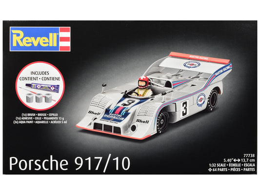 Level 4 Model Kit Porsche 917/10 All-Included Kit 1/32 Scale Model