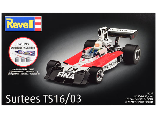 Level 5 Model Kit Surtees TS16/03 All-Included Kit 1/32 Scale Model