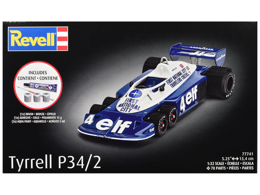Level 5 Model Kit Tyrrell P34/2 All-Included Kit 1/32 Scale Model