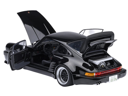 Porsche 911 (930) Turbo "Blackbird" Black "Wangan Midnight - Comic #1 Version" Manga 1/18 Model Car