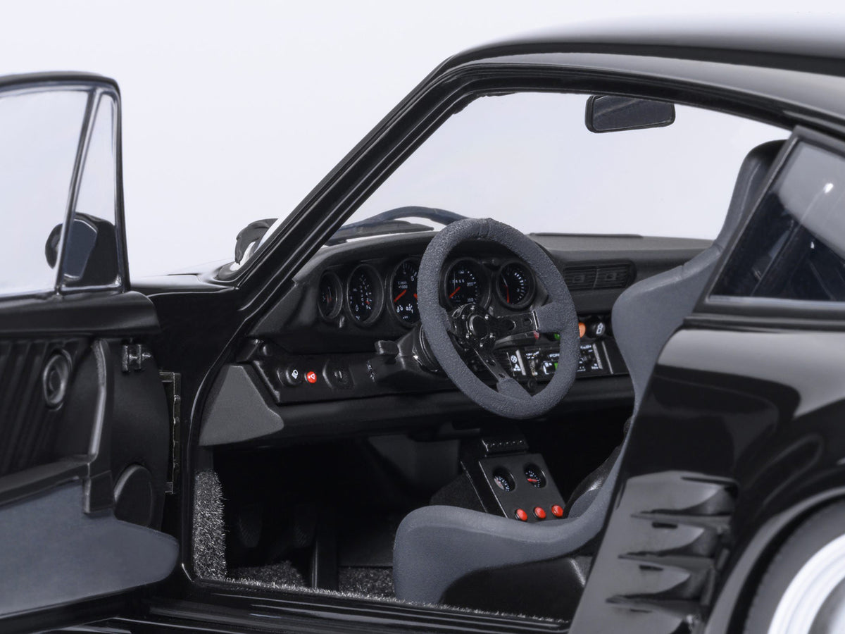 Porsche 911 (930) Turbo "Blackbird" Black "Wangan Midnight - Comic #1 Version" Manga 1/18 Model Car