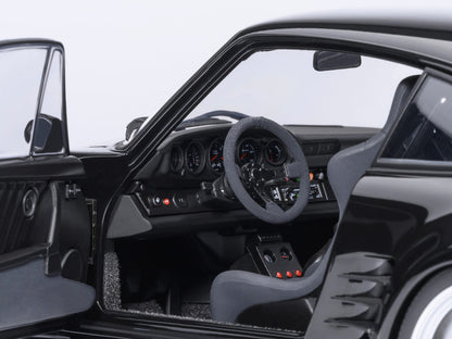Porsche 911 (930) Turbo "Blackbird" Black "Wangan Midnight - Comic #1 Version" Manga 1/18 Model Car