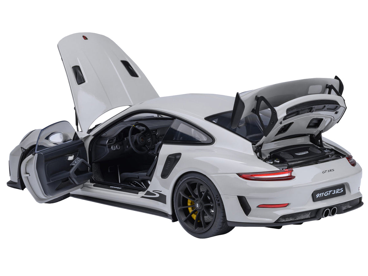 Porsche 911 (991.2) GT3 RS Crayon Gray 1/18 Model Car