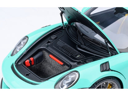 Porsche 911 (991.2) GT3 RS Mint Green 1/18 Model Car