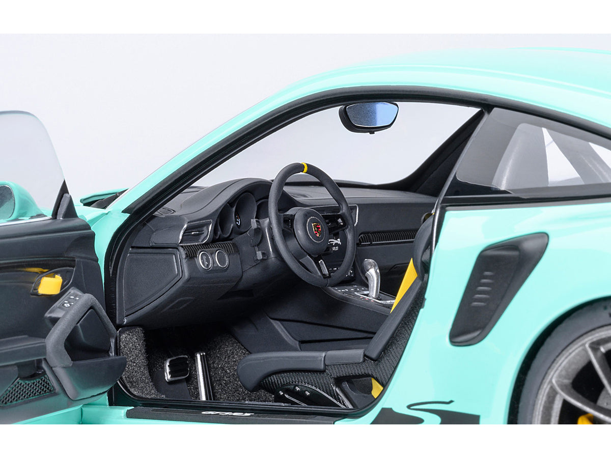 Porsche 911 (991.2) GT3 RS Mint Green 1/18 Model Car