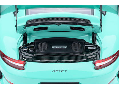 Porsche 911 (991.2) GT3 RS Mint Green 1/18 Model Car