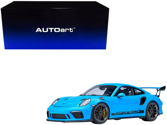 Porsche 911 (991.2) GT3 RS Riviera Blue 1/18 Model Car