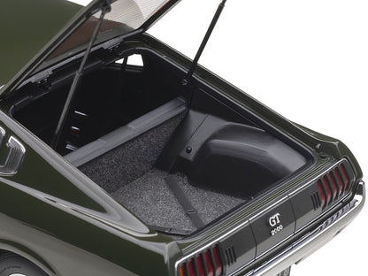 1973 Toyota Celica Liftback 2000GT (RA25) RHD (Right Hand Drive) Moss Green 1/18 Model Car