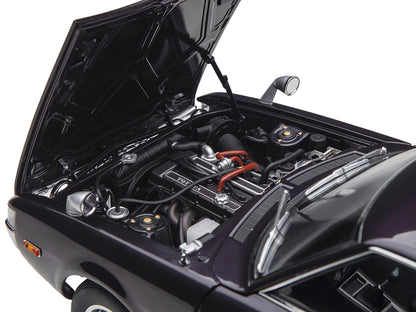 1973 Toyota Celica Liftback 2000GT (RA25) RHD (Right Hand Drive) Dark Purple Metallic 1/18 Model Car