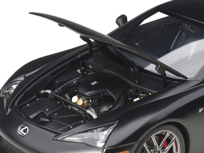 Lexus LFA Matt Black 1/18 Model Car
